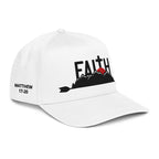 Faith Can Move Mountains Hat: Embroidered Christian Baseball Cap, VIARA'S