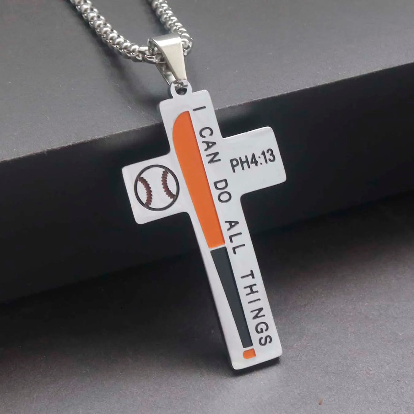 Stainless Steel Cross Necklace