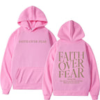 Faith Over Fear Hoodie – Unisex Christian Sweater