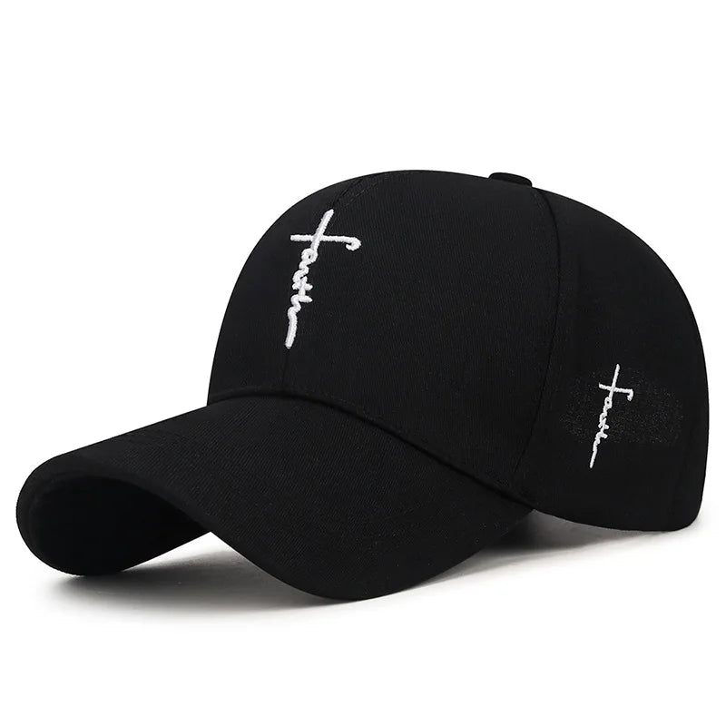 Embroidered Faith Cross Hat