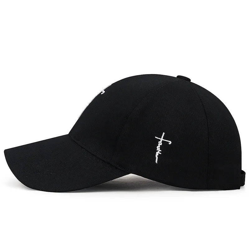 Embroidered Faith Cross Hat