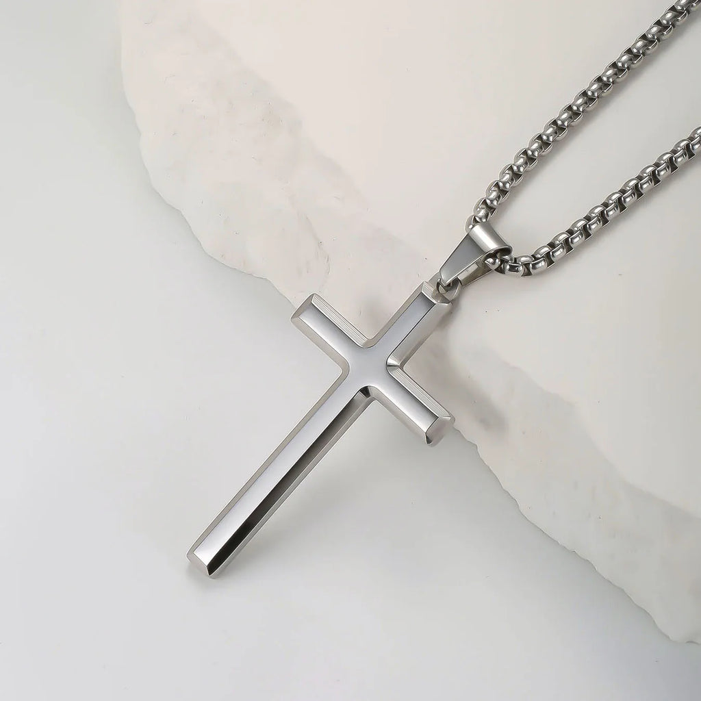 Stainless Steel Cross Necklace