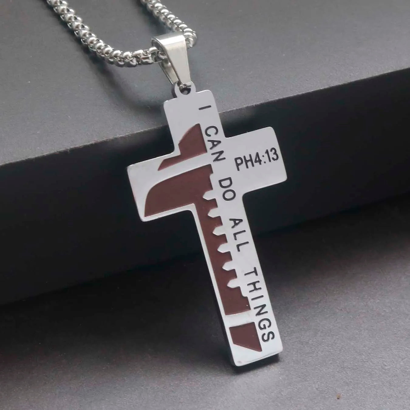 Stainless Steel Cross Necklace