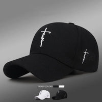 Embroidered Faith Cross Hat