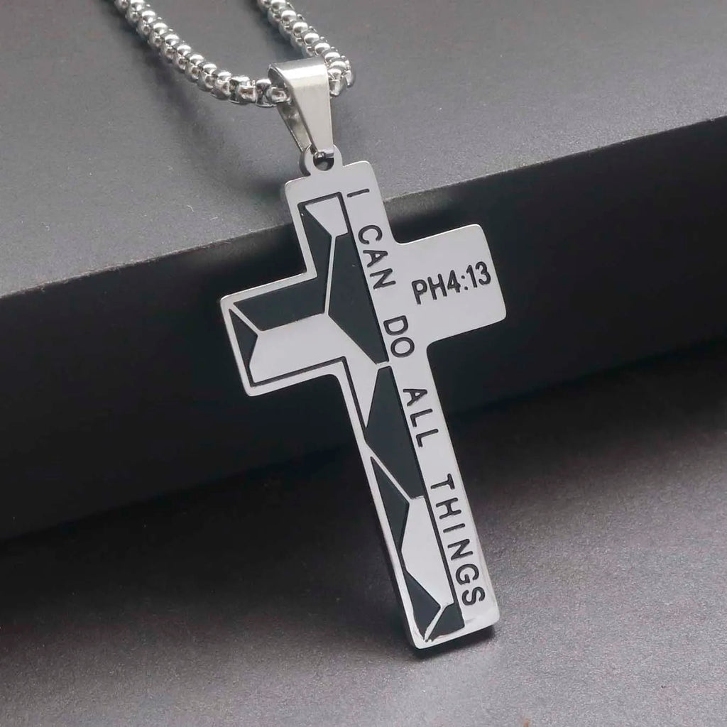 Stainless Steel Cross Necklace