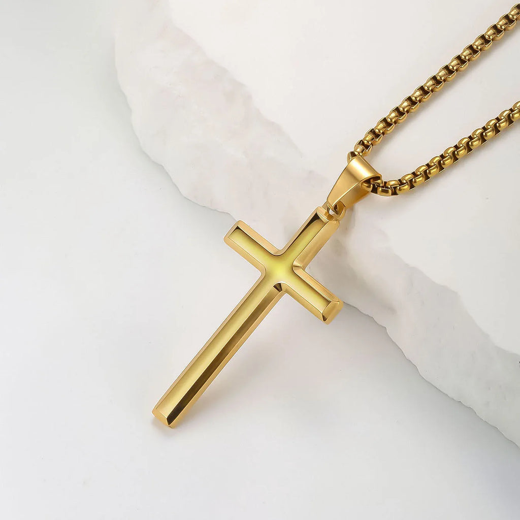 Stainless Steel Cross Necklace