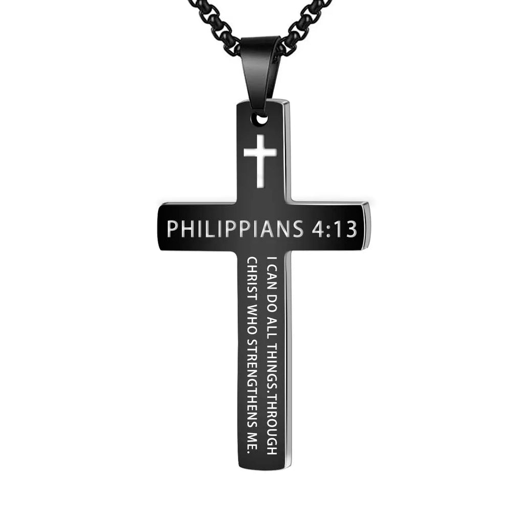 Stainless Steel Cross Necklace