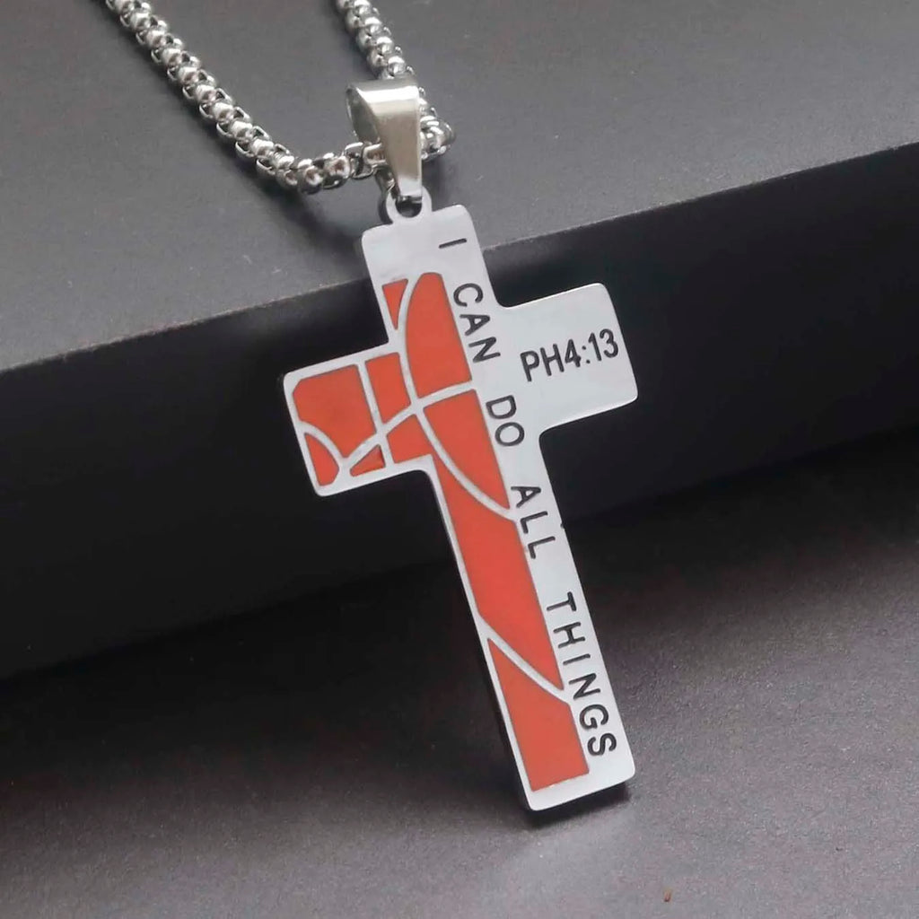 Stainless Steel Cross Necklace