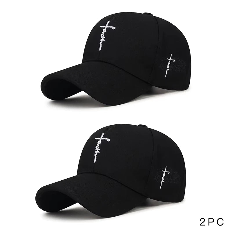 Embroidered Faith Cross Hat