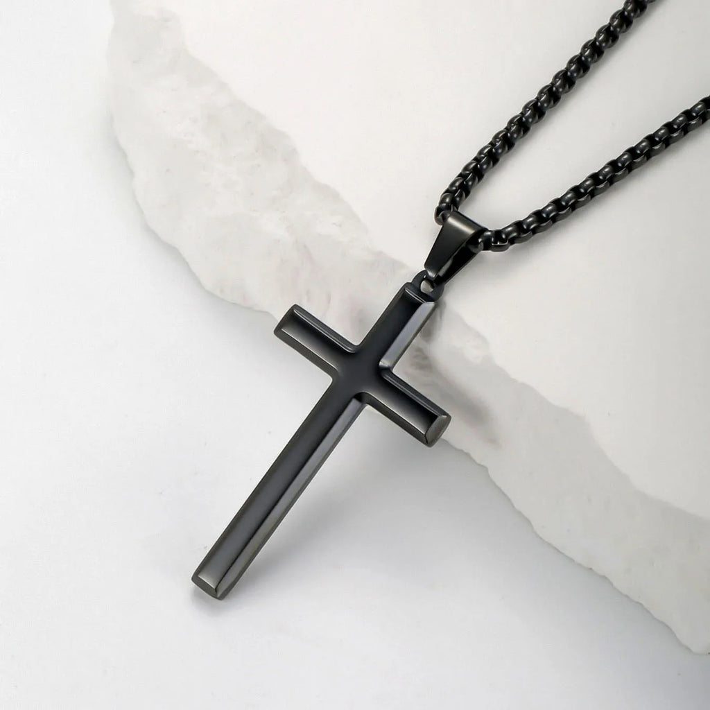 Stainless Steel Cross Necklace