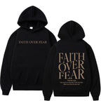 Faith Over Fear Hoodie – Unisex Christian Sweater