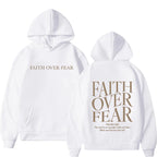Faith Over Fear Hoodie – Unisex Christian Sweater