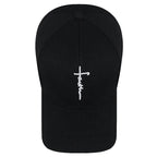 Embroidered Faith Cross Hat