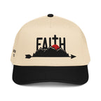 Faith Can Move Mountains Hat: Embroidered Christian Baseball Cap, VIARA'S